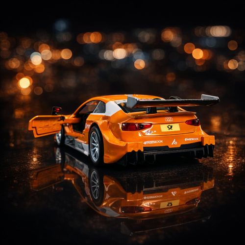 CCA 'Audi RS5 DTM 1:43 Scale Diecast Model Car – Orange Racing Edition