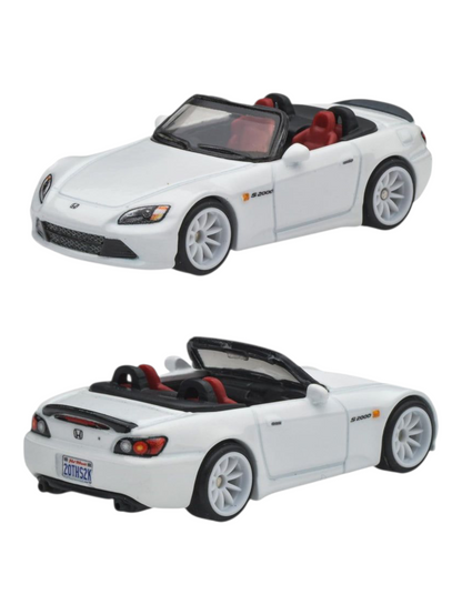 Hotwheels Premium Imported Honda Set Sakura Sprinter , 1999 Honda Civic Type R , 2003 Honda NSX-R , 2020 Honda S2000 20th Anniversary
