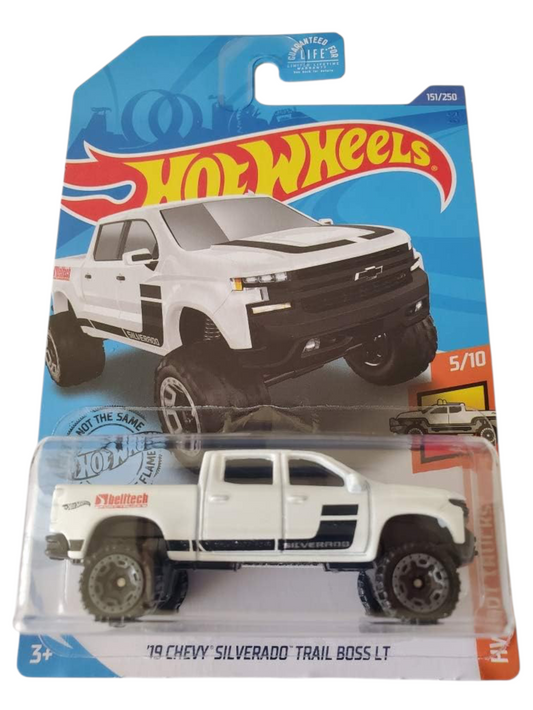 Hotwheels 19 Chevy silverado trail boss LT Imported Mainline 1:64 Scale GHC37-D7C5G1