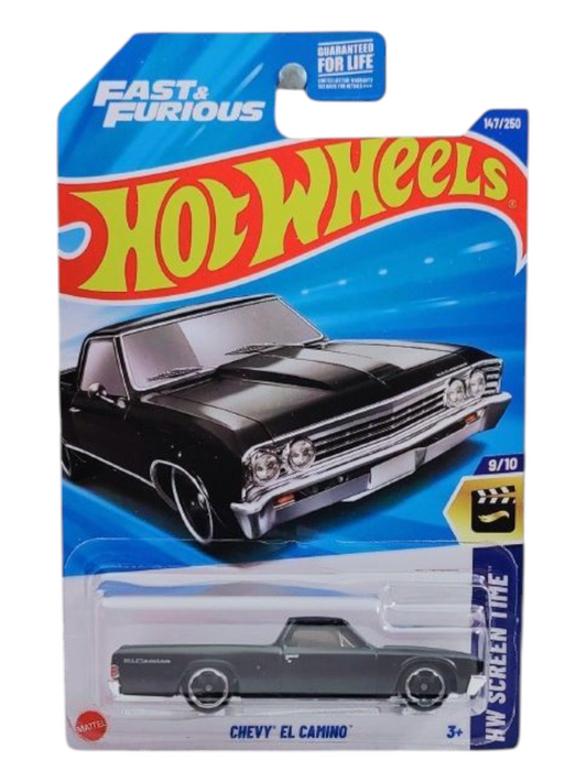 HotWheels Fast and Furious Chevy EL Camino Imported Mainline 1:64 Scale
