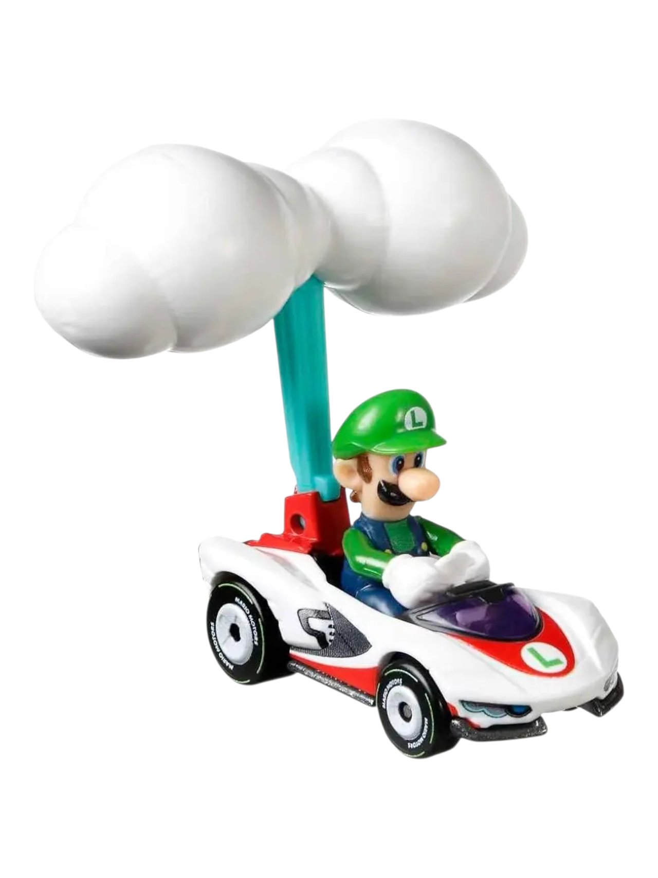 HotWheels Mariokart series Luigi Standard kart Imported 1:64 Scale