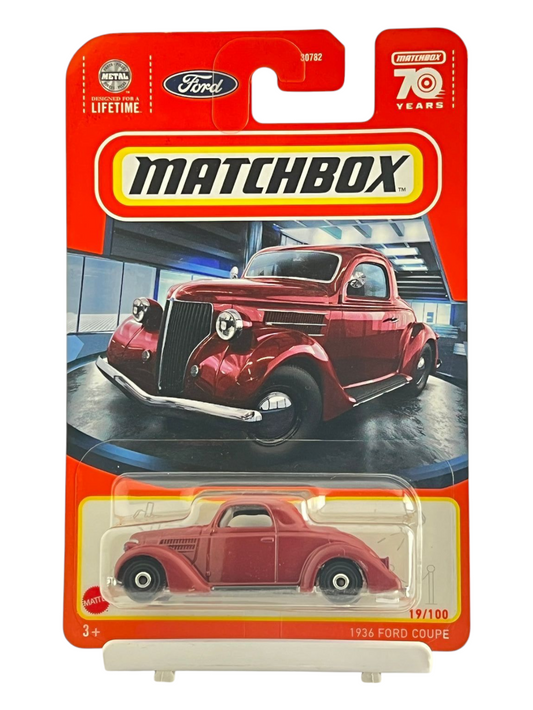 Matchbox Pre-Owned 70 Years Anniversary 1936 Ford Coupe Mainline 1:64 Scale