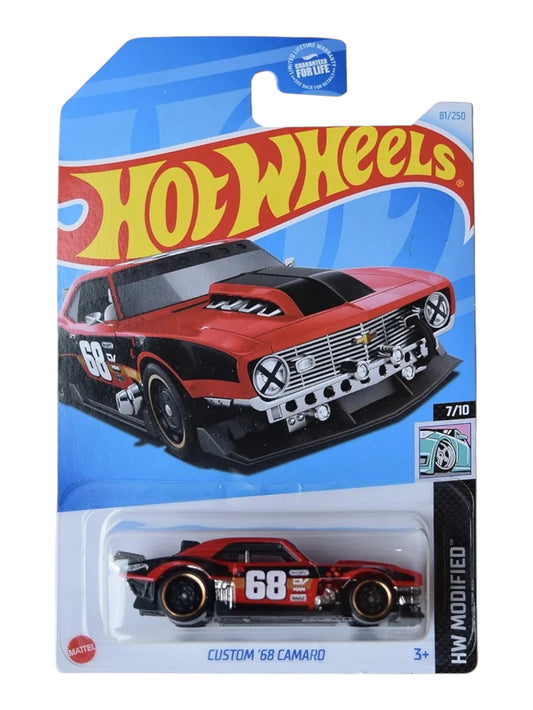Hot Wheels custom 68 camaro imported mainline 1:64 Scale