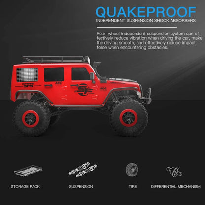 XK 1:10 Scale 4WD Off-Road RC Jeep | 15 KM/H | 2.4GHz Radio Control Vehicle | RTR Cross-Country Racing Series remote control Car
