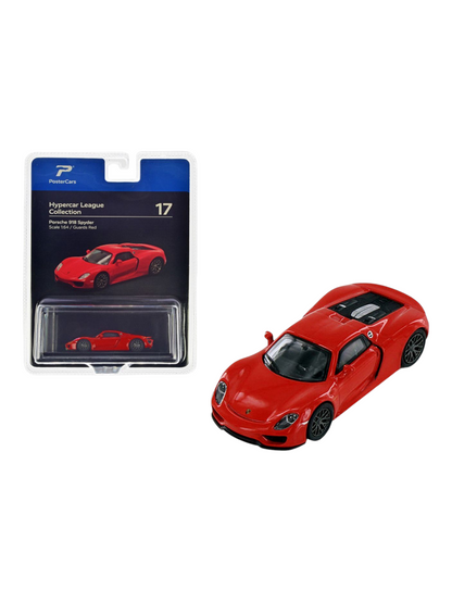 PosterCars Hypercar League Collection Porsche 918 Spyder 1:64 Scale