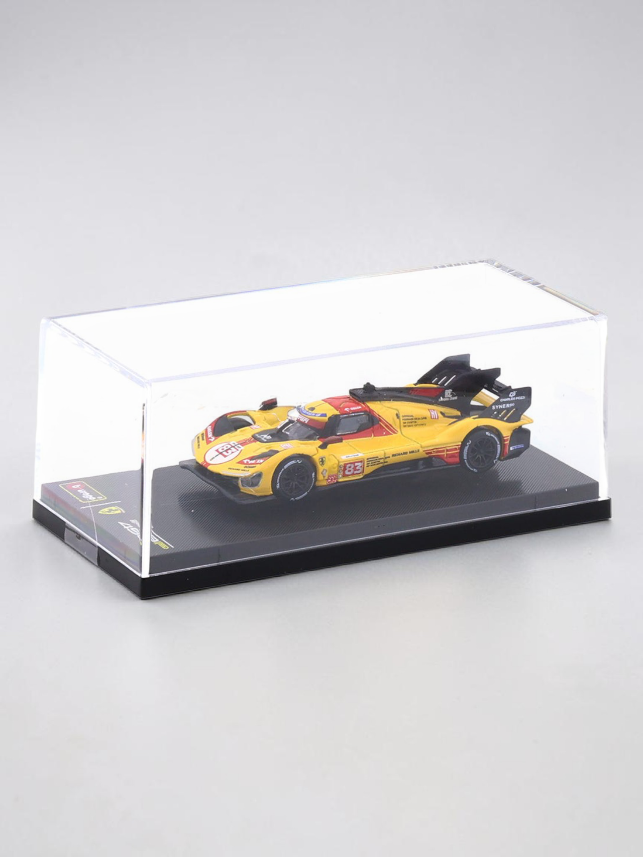 Bburago 499P Racing Ferrari No. 83 Imported 1:64 Scale ( with acrylic Case )