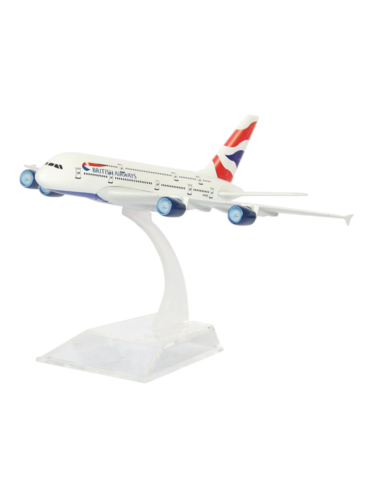 Aircraft Model Airbus A380 British Airways 16 CM Model (Code-112)