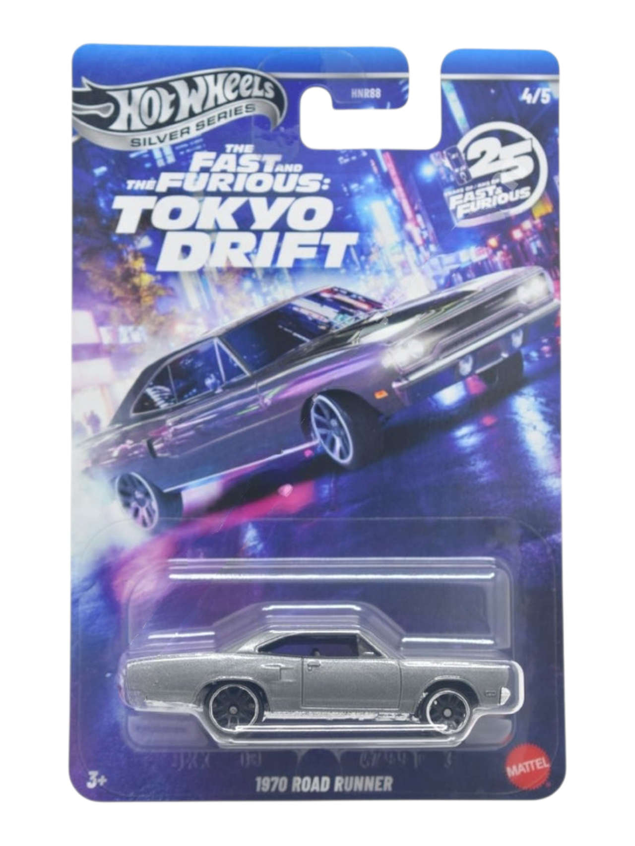 HotWheels silver Series the fast and the furious Tokyo drift set of 5 1:64 Scale Imported Mainline Card Art