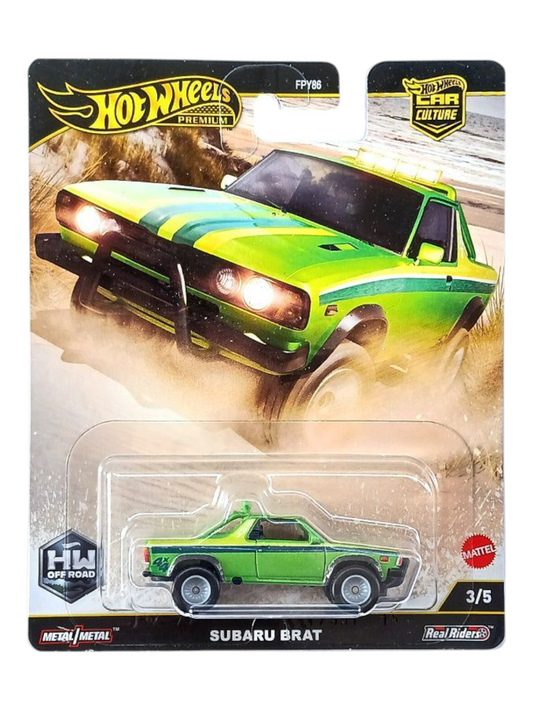 HotWheels Car Culture Subaru Brat Imported Premium 1:64 Scale