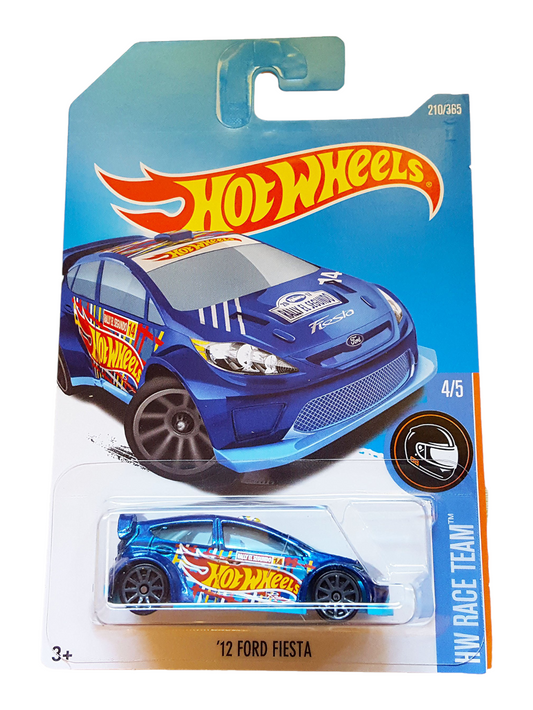 HotWheels 12 Ford Fiesta Imported Mainline 1:64 Scale