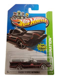 HotWheels 'Classics Tv Series Batmobile Imported Mainline 1:64 Scale ( Card Damage car mint condition)