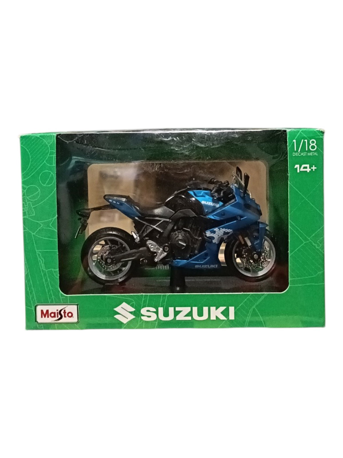 Maisto Suzuki GSX-R Imported 1:18 Scale