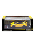 INNO64 Honda Civic Type R (FK8) Yellow 1:64 Scale Metal Diecast IN64-FK8-YL