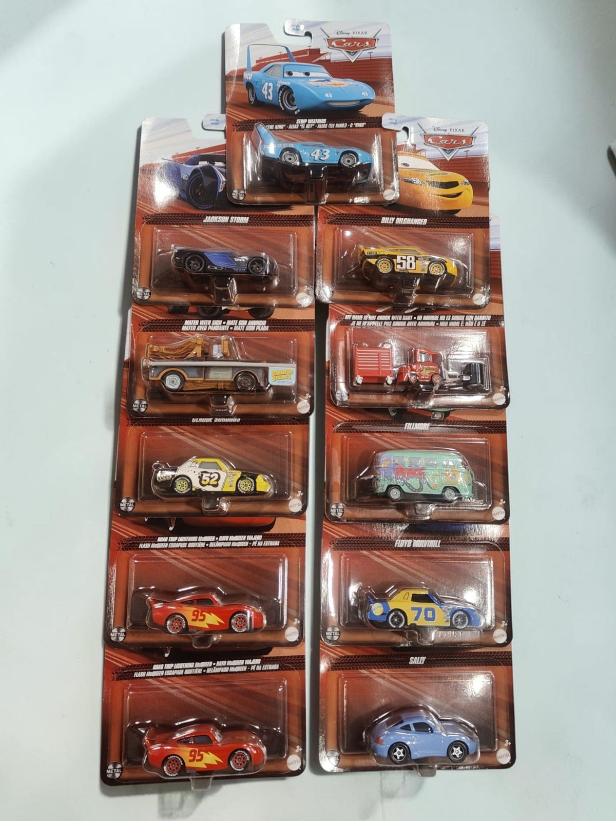 Disney Pixar Cars Q-Case 24-Piece Full Case | Mattel Die-Cast Character Cars Collection 1:55 Scale