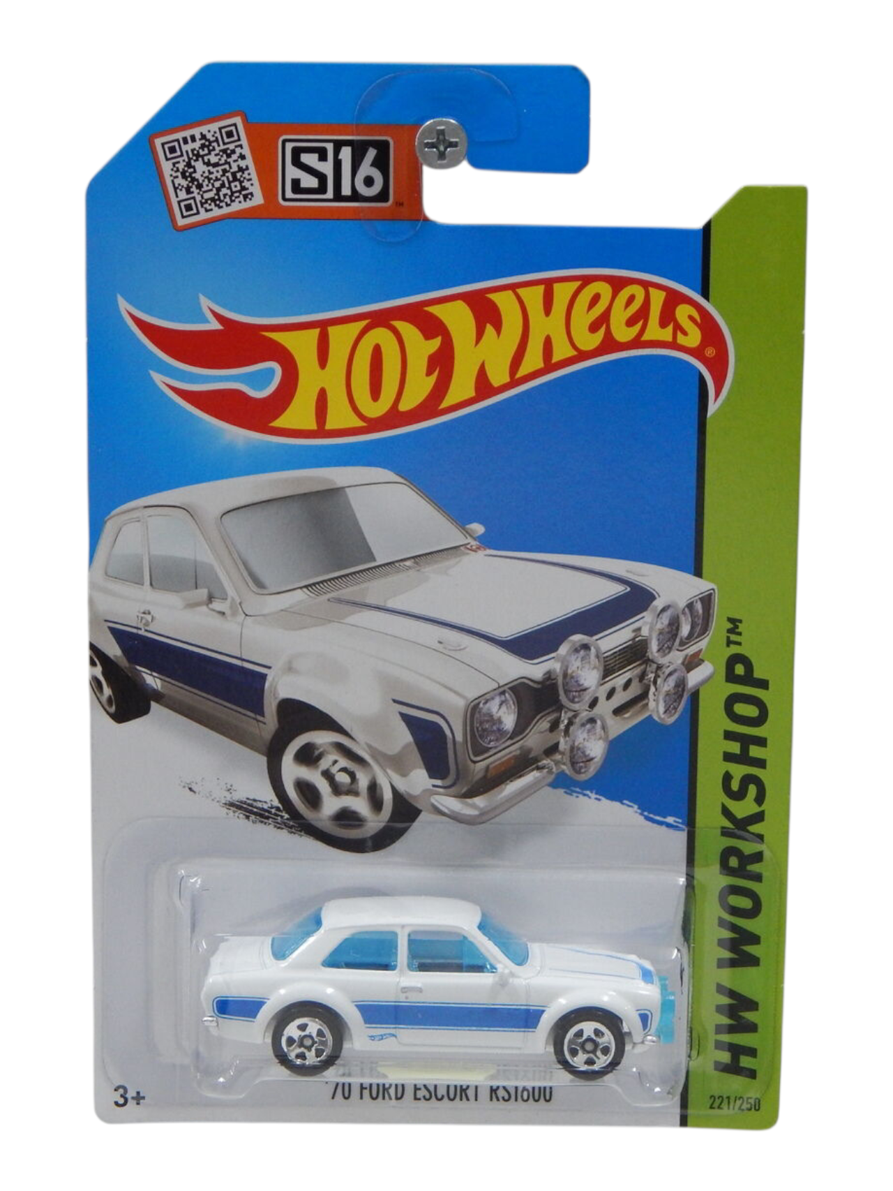 Hot Wheels '70 Ford Escort RS1600