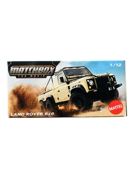 Matchbox Mainline Land Rover 6×6 Die-Cast 1:64 Scale | Mattel 1/12 | Collector Edition