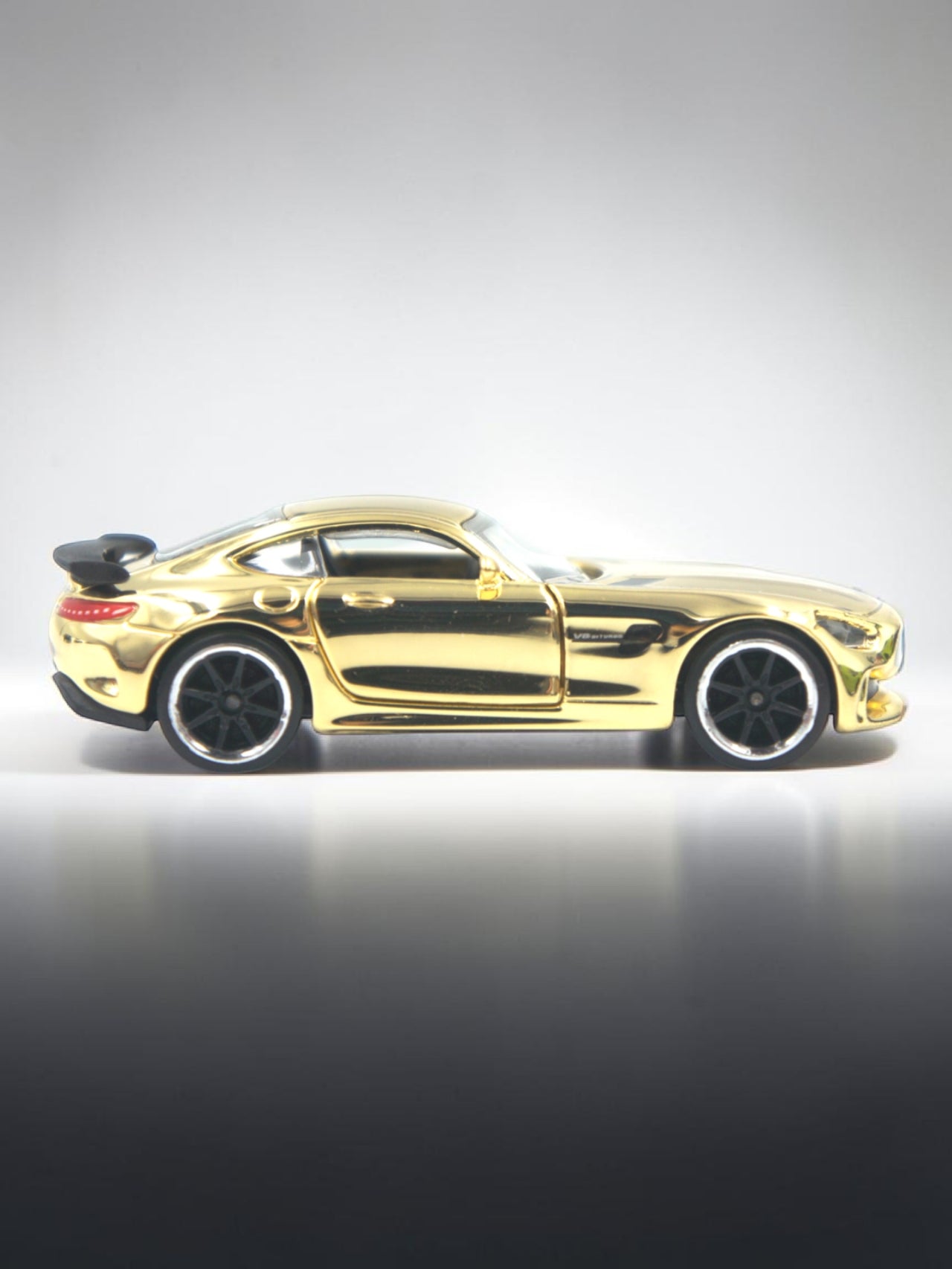 Majorette Gold Edition 2021 Mercedes-AMG GT R Die-Cast Model Car Imported Premium (Gold Finish) 1:64 Scale