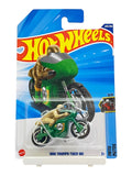 Hotwheels '1966 Triumph Tiger 100' ( Treasure hunt )Imported Mainline (with protector) 1:64 Scale