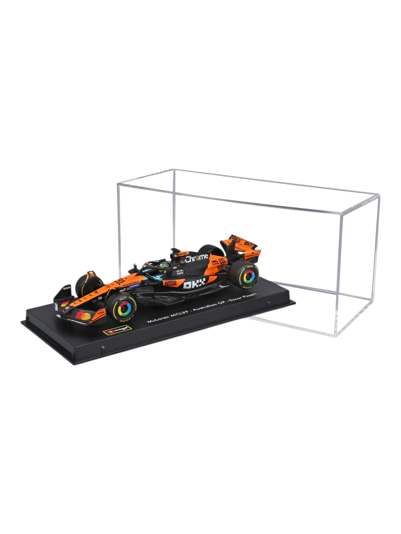 Bburago 2025 formula 1 (f1) Mclaren MCL39 Australian gp Oscar Piastri  1:43 Scale #18-38248p