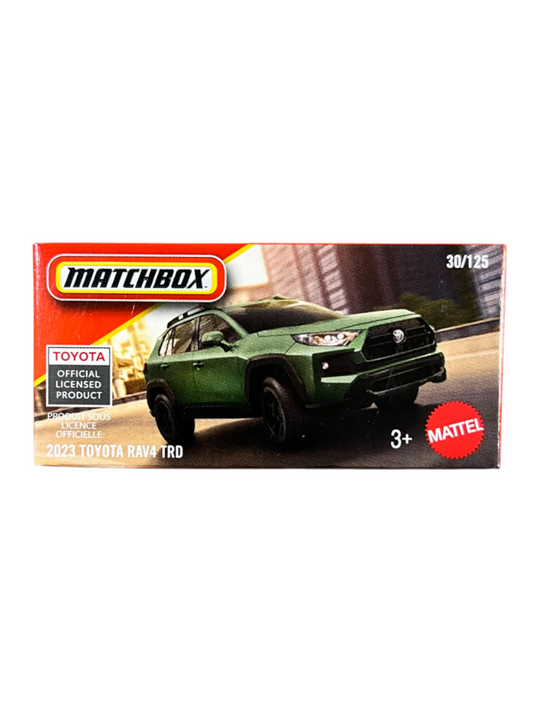 Matchbox Power Grabs - 2023 Toyota RAV4 TRD - 1:64 Scale no-30