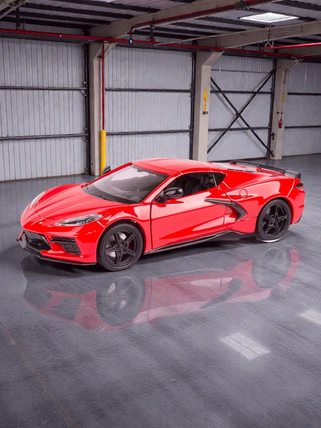 Bburago 2020 CHEVROLET CORVETTE STINGRAY COUPE Z51 1:64 Scale