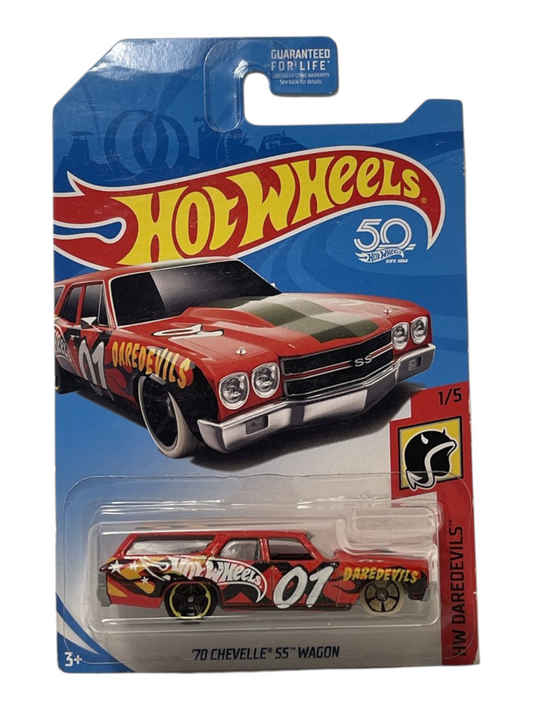 HotWheels 70 Chevelle SS Wagon Imported  Mainline 1:64 Scale FJX50-D7C3