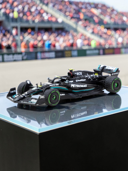 Tarmac Works Mercedes-AMG F1 W14 ( Lewis Hamilton Monaco GP 2023)-Premium Die-Cast Model Car 1:64 Scale