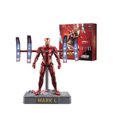 Marvel ZD Toys Mark L Nano Floating Gun With Platform Set Avengers Infinity War