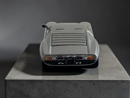 Kyosho Lamborghini Miura Jota Silver Minicar Collection IV 1:64 Scale