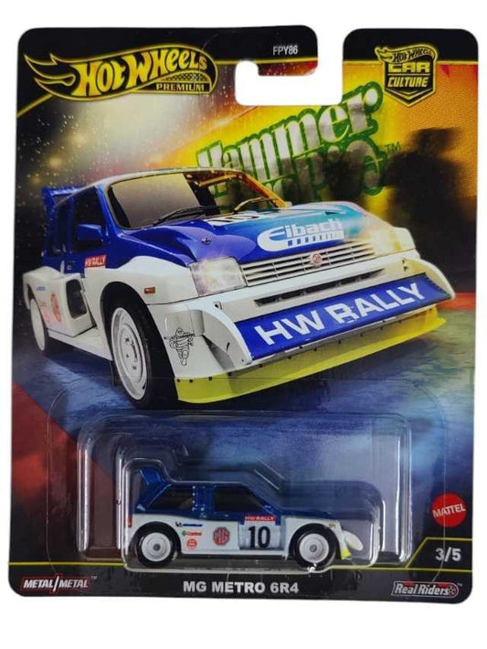 Hotwheels hammer drops mg metro 6r4 imported premium 1:64 Scale