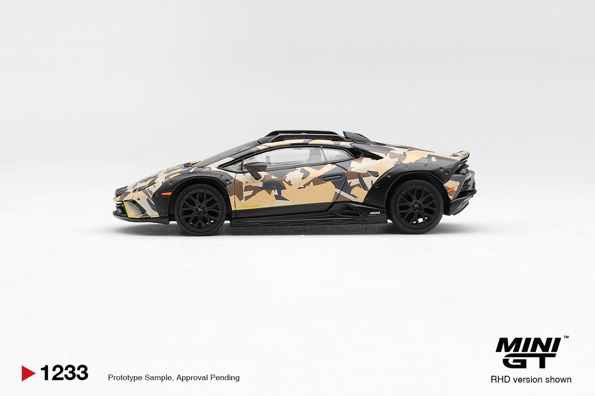 Mini GT - Lamborghini Huracán Sterrato All Terrain Set of 4 – Special Edition Diecast Model 1:64 Scale