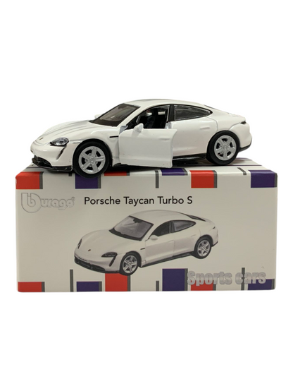 Bburago Sports Cars Edition Porsche Taycan Turbo S 1:64 Scale