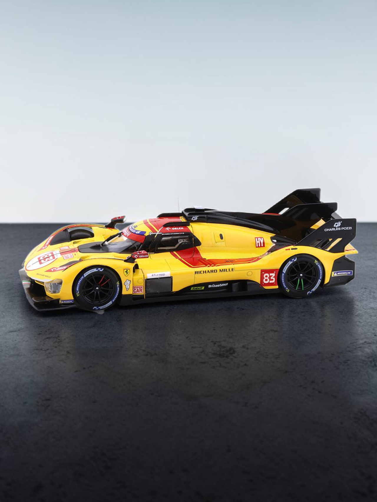 Bburago 'Ferrari 499p 24hLe Mans' Richard Mille Imported 1:24 Scale Diecast Model