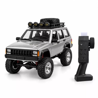 Hobby Grade RC Crawler Off-Road Truck with 2.4GHz Remote, LED Lights & Rechargeable Battery 1:12 Scale Remote Control Truck