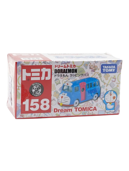 Tomica Takara Tomy Doraemon Wrapping Bus Diecast 1:64 Scale Model Car No 158.