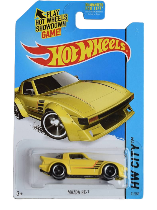 HotWheels Mazda RX-7 Imported Mainline 1:64 Scale
