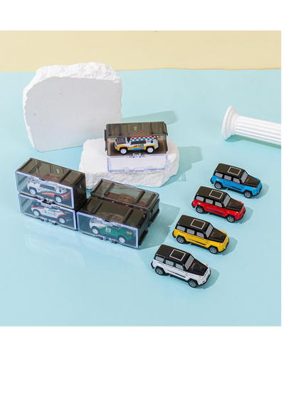 Interlocking Car Storage Case For Hotwheels 1:64 Scale