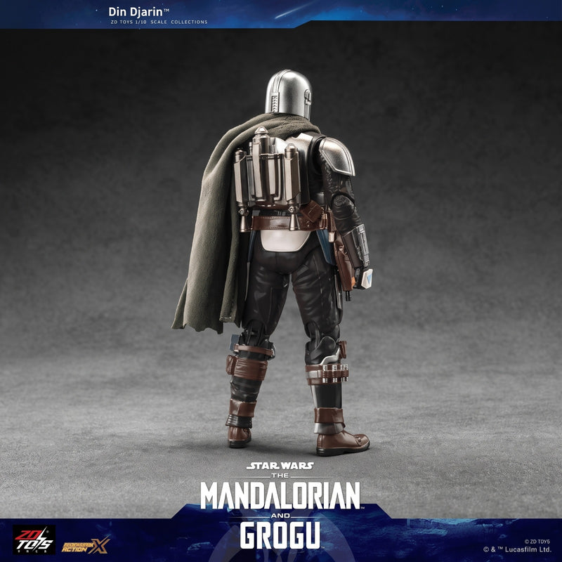 ZD TOYS Star Wars The Mandalorian Din Djarin Action Figure – Premium Collectible Display Model