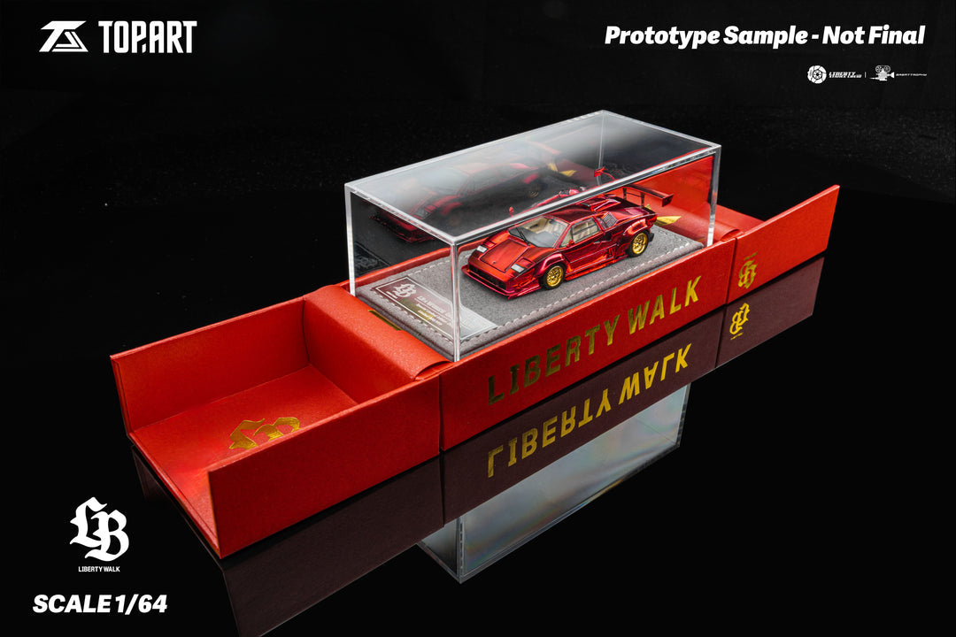 Top Art Liberty Walk Lamborghini Countach 1:64 Scale – Toy