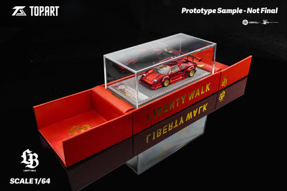 Top Art Liberty Walk Lamborghini Countach 1:64 Scale