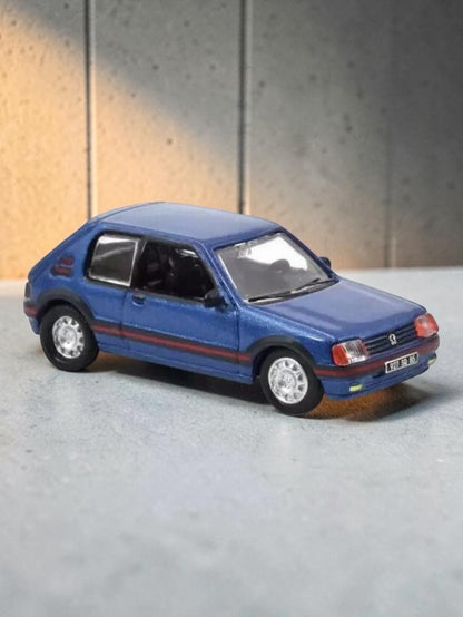 NOREV "Peugeot 205 GTI 1990 Miami Blue 471729 1:87 Scale