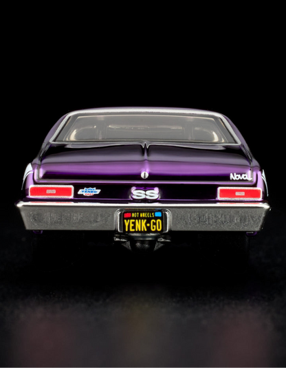 HotWheels 1972 Chevy Nova SS RLC 1:64 Scale (With Acrylic Case)