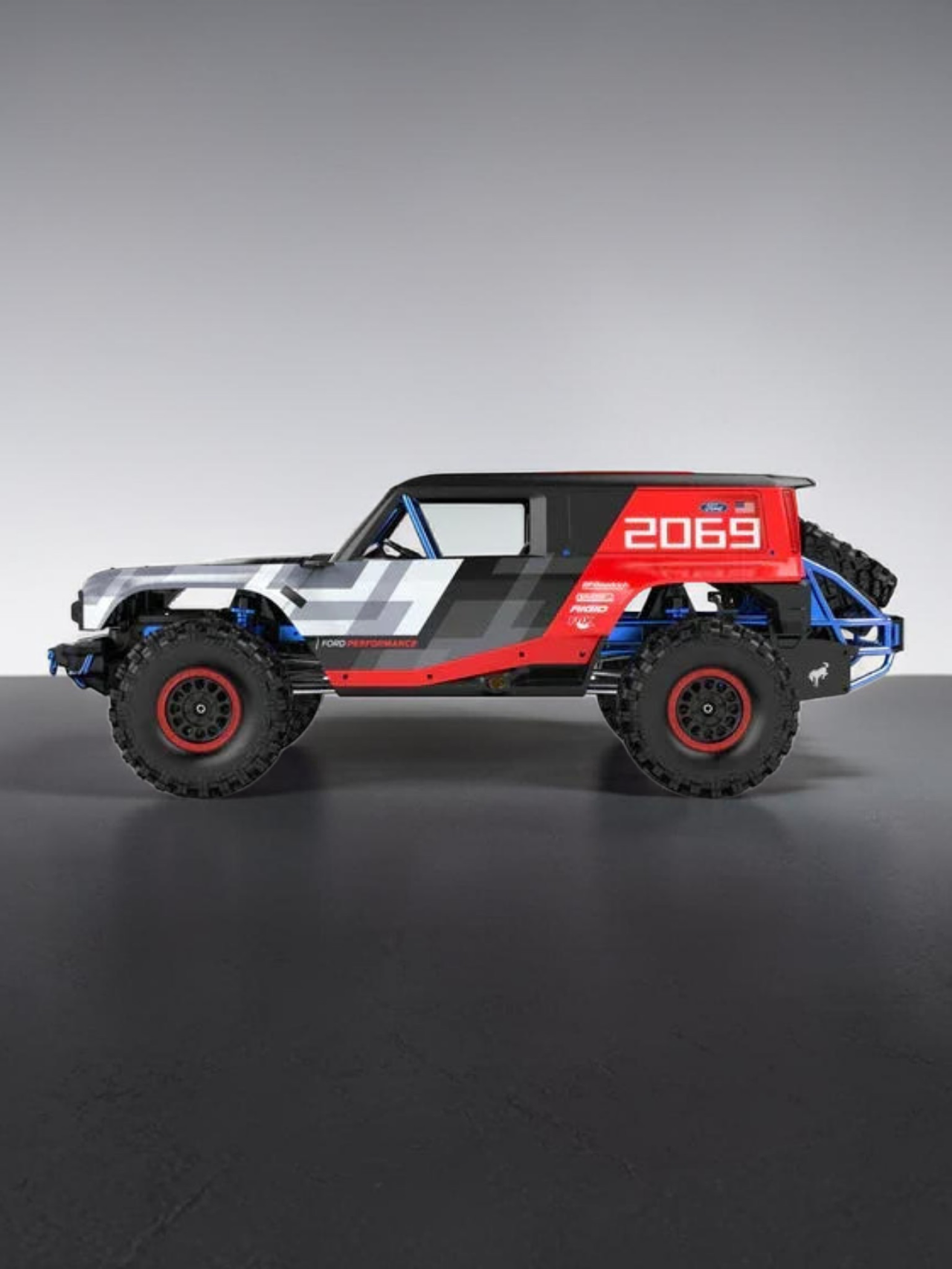 MJX H8p Ford Motor Company Bronco R Licensed 4WD RC Rock Crawler – Brushless Motor, 80A ESC, High-Speed Off-Road Remote Control Vehicle Imported 1:8 Scale