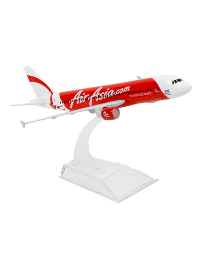 Aircraft Model Airbus A320 Air Asia 16 CM (Code-120)