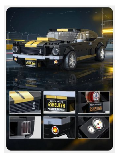 Cada Shelby GT 350H - 285 Pieces | 1:24 SCALE