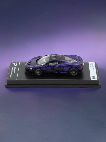 Postercars Hypercar League Collection Mclaren p1 1:64 Scale / Lantana purple (No 04)