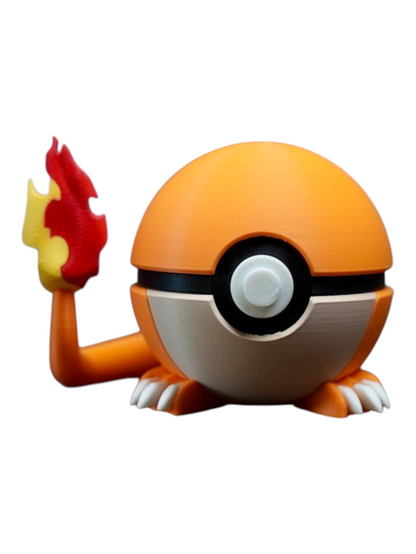 Pokemon Charmander Display PokeBall