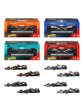 Pre Order Hot Wheels JMM89-986A Premium Race 2-Pack Assortment, Vehicle Toys, Set of 4, 1:64 Scale ETA-July End