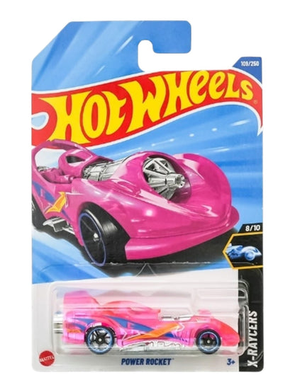 Hot Wheels Power Rocket N Case 2025 Imported Mainline 1:64 Scale