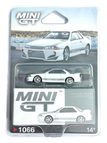 Mini GT Nissan Skyline GT-R (R32) Veilside Combat C-I (White) Code-1066 1:64 Scale